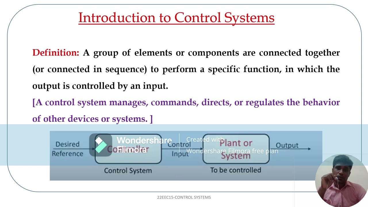 Control Systems Basics for Beginners 🎓