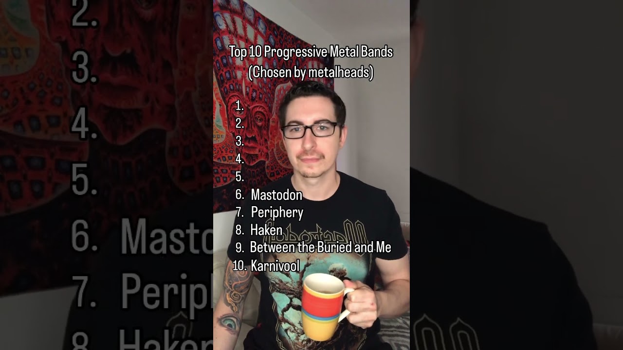 Top 10 Progressive Metal Bands 🎸