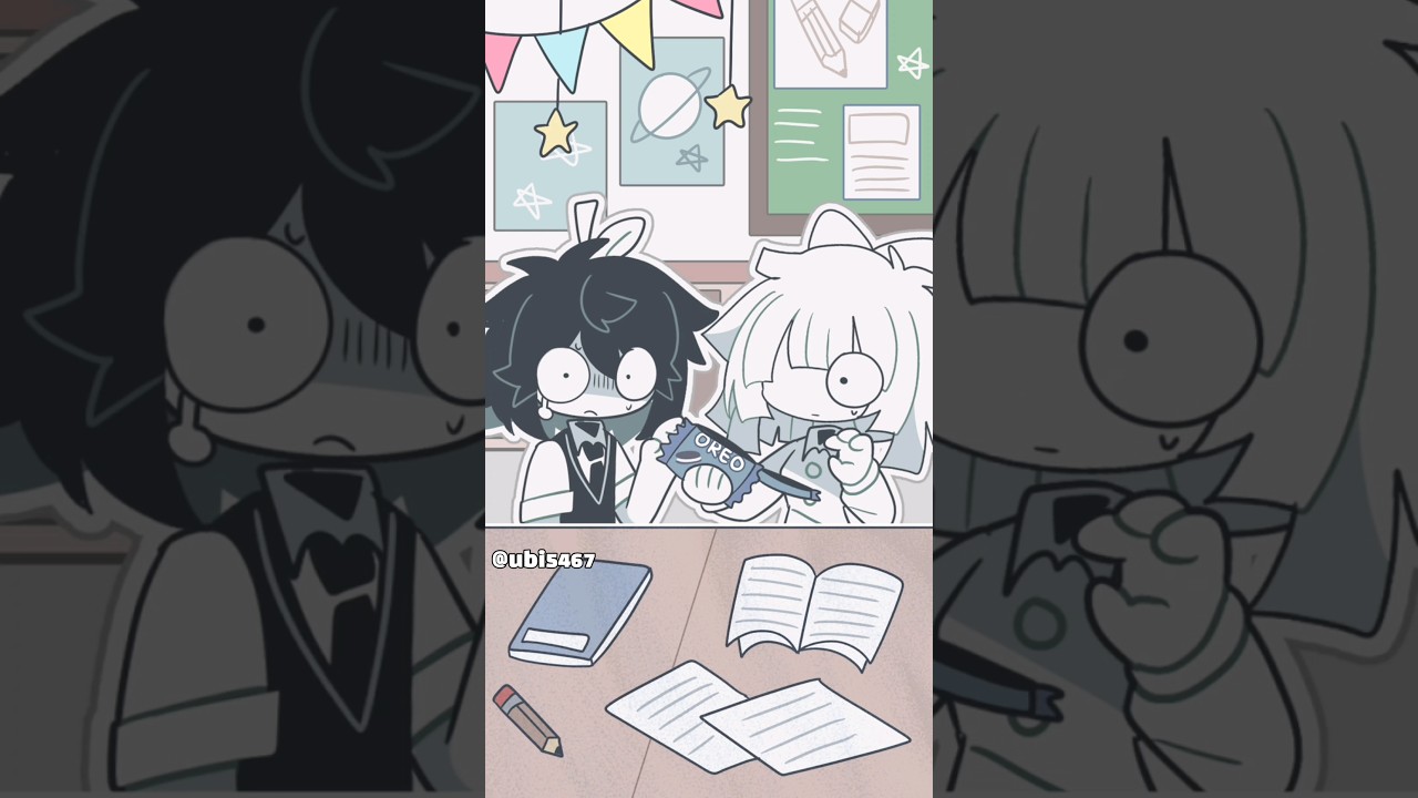 Give Me Oreo😈 | Fundamental Paper Education | #Animation #Cartoon #Shorts