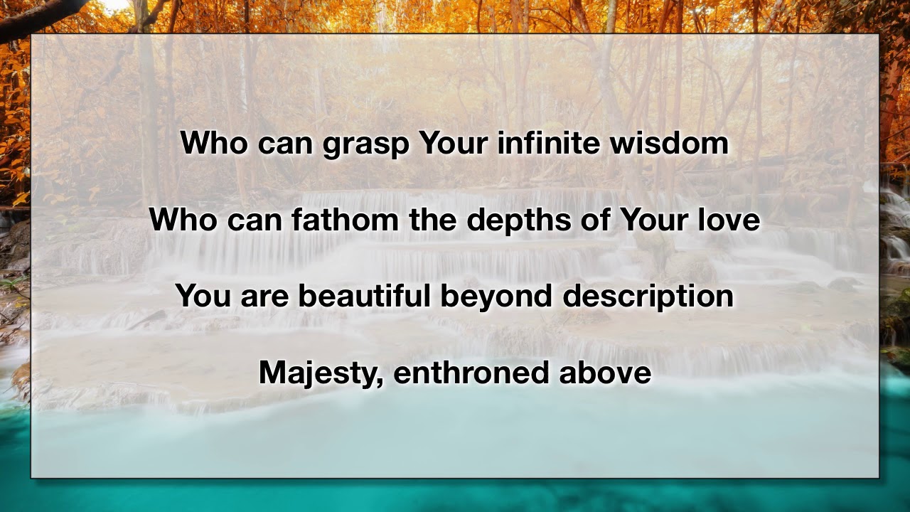 You Are Beautiful Beyond Words 🎶