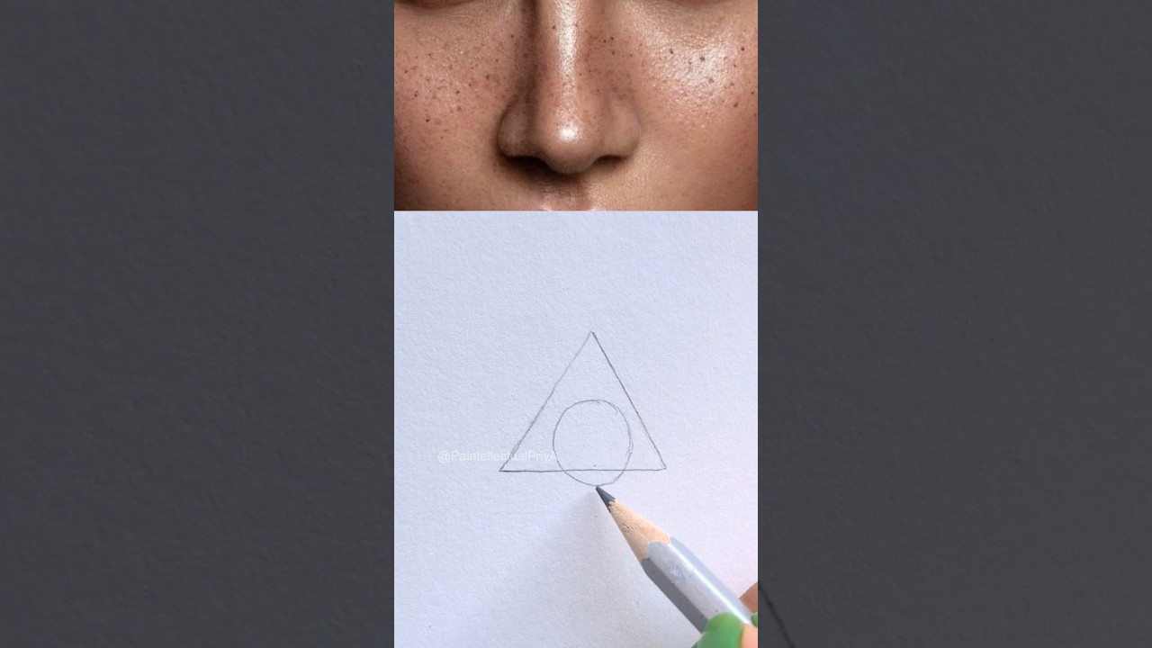 Simple Nose Drawing Tutorial π