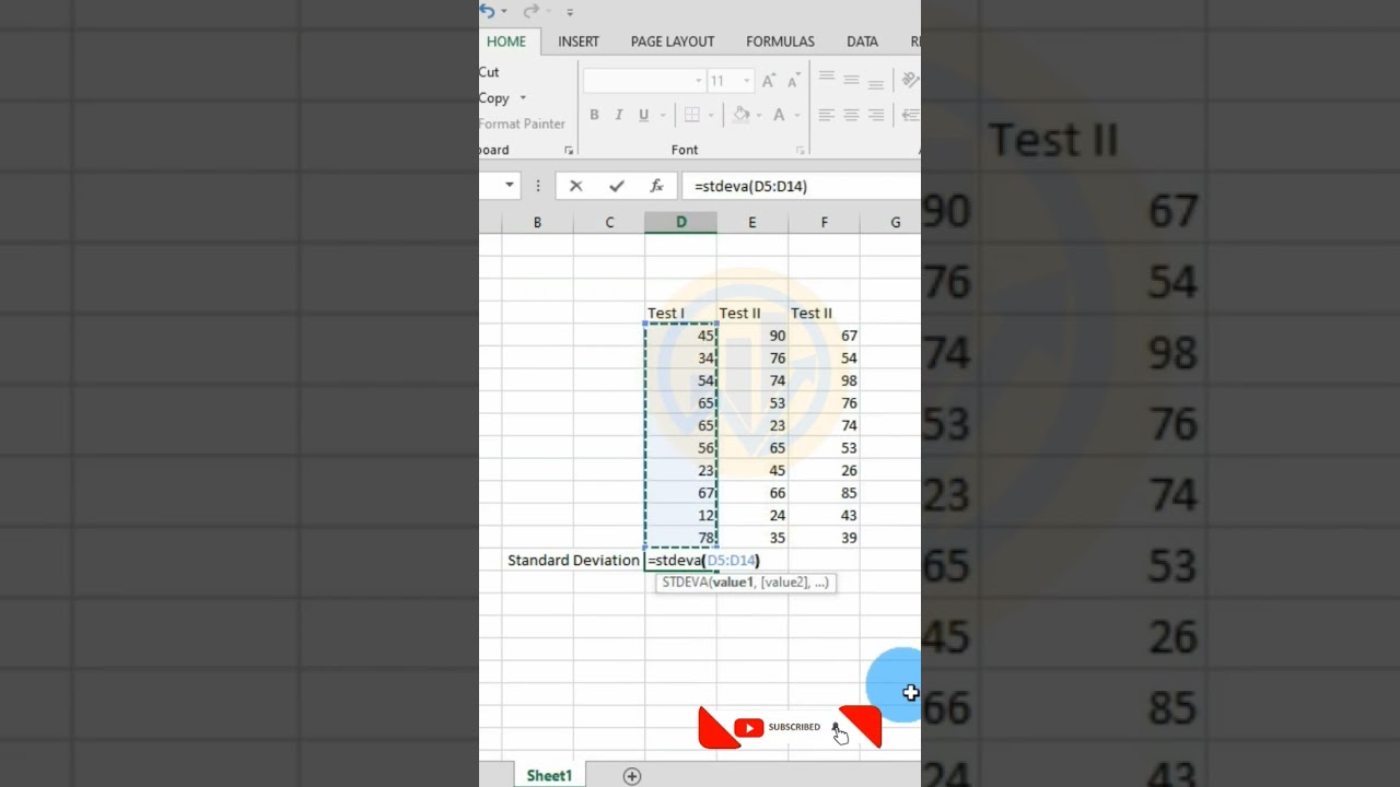Mastering Standard Deviation in Excel: A Complete Guide 📊