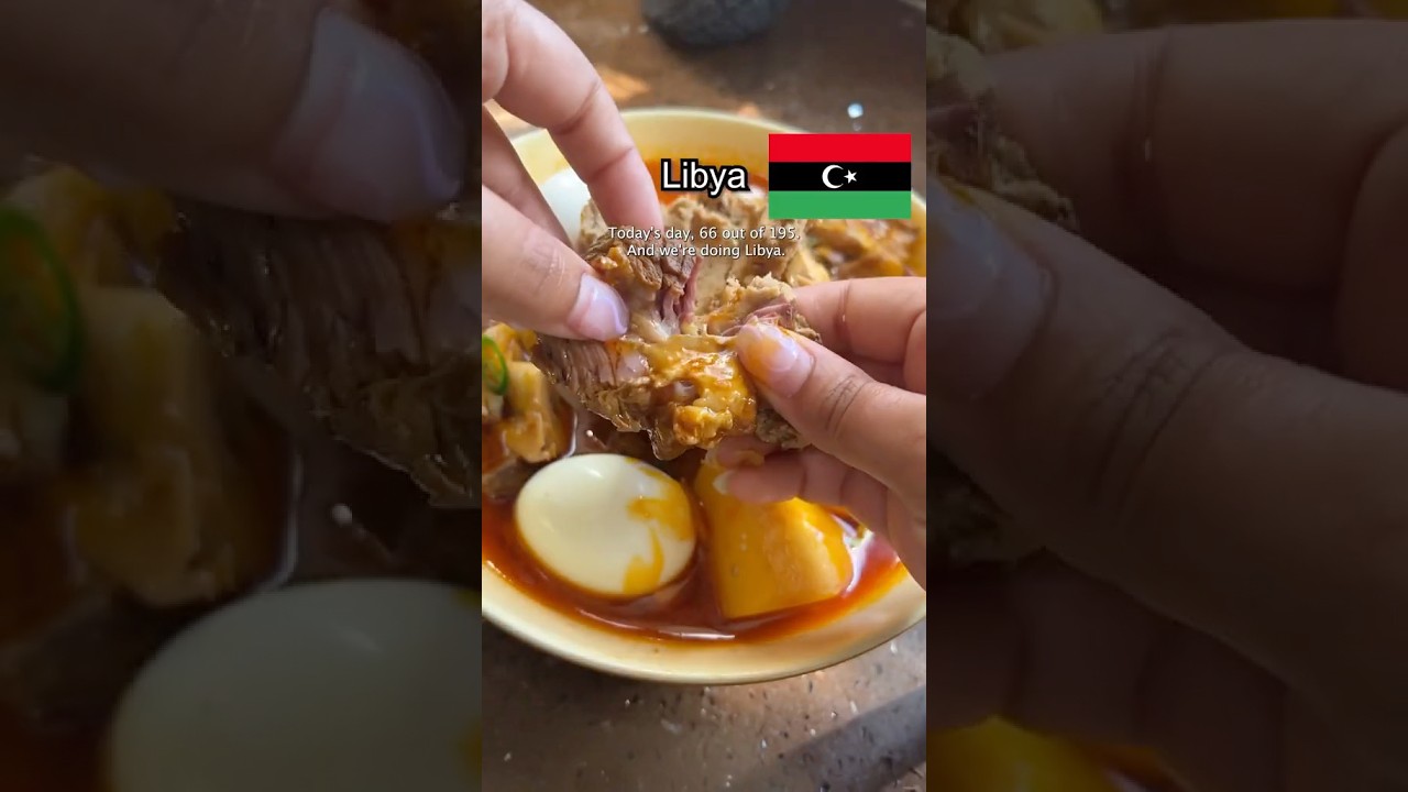 Bazeen: Libya's Unique National Dish 🇱🇾