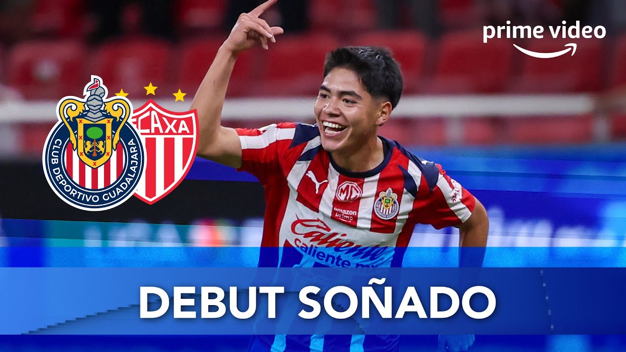 ¡Debut triunfal! Samir Inda anota un Golazo en su primera aparición con Chivas vs Necaxa ⚽