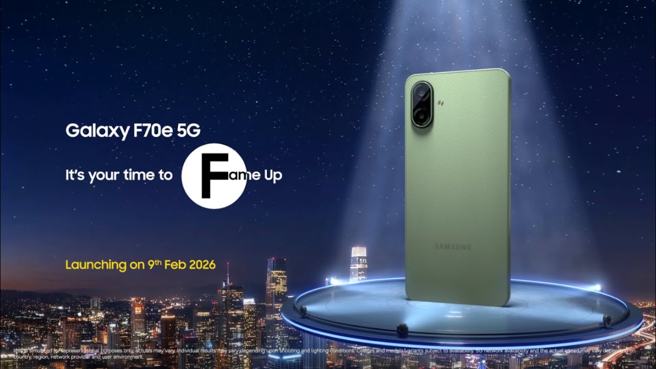 Samsung Galaxy F70e 5G Launch 🚀