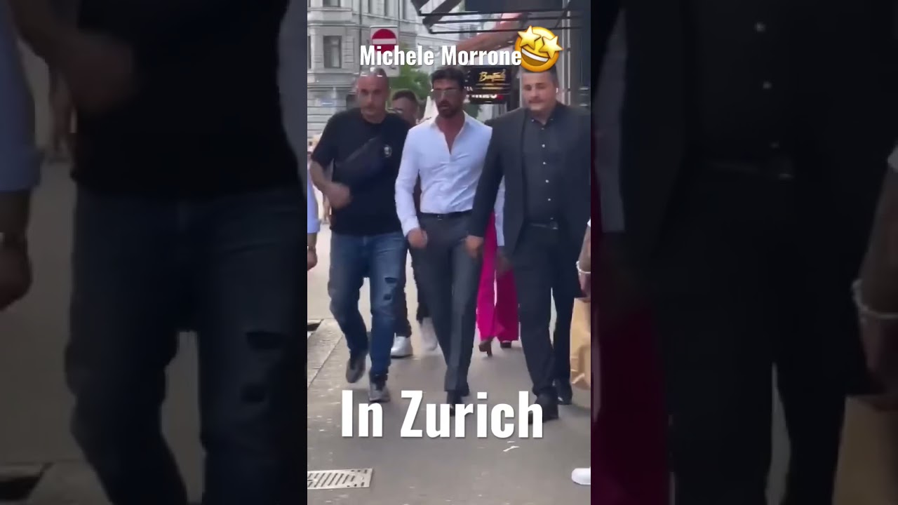 Michele Morrone Visits Zurich 🤩