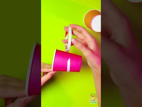 🎉 Bored of Math Drills? Turn Cups into a Spin-tastic Learning Game! ✨➕😄 #KidsArt