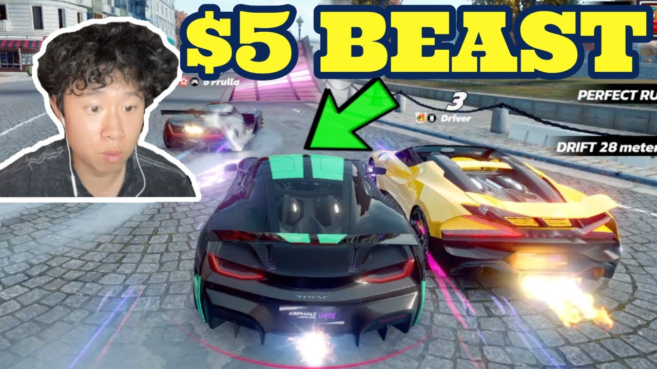 Best $5 Car vs Bugatti Mistral in Asphalt Legends 🚗