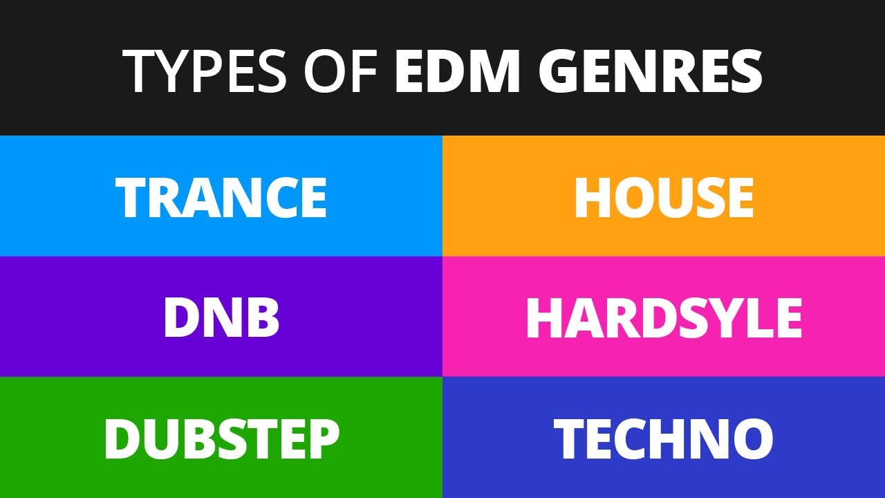 Beginner's Guide to EDM Genres and Subgenres with Examples