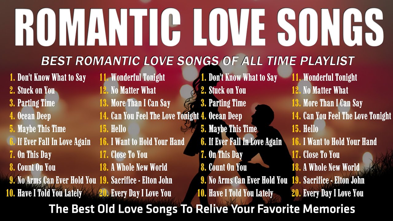Best Romantic Hits of the 80s & 90s 🎶