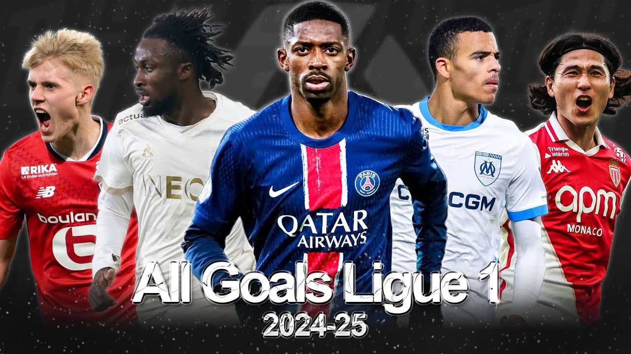 Ligue 1 2024-25 Goals Highlights ⚽