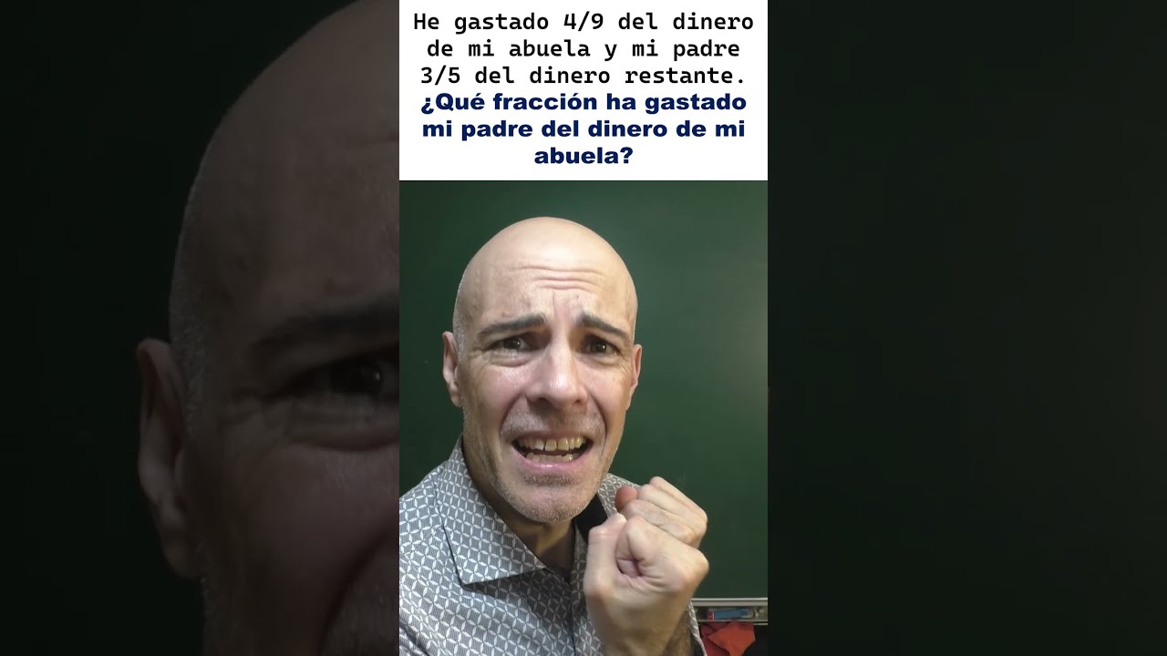 Desafío de Razonamiento Matemático con Fracciones: La Abuela y su Dinero 💰