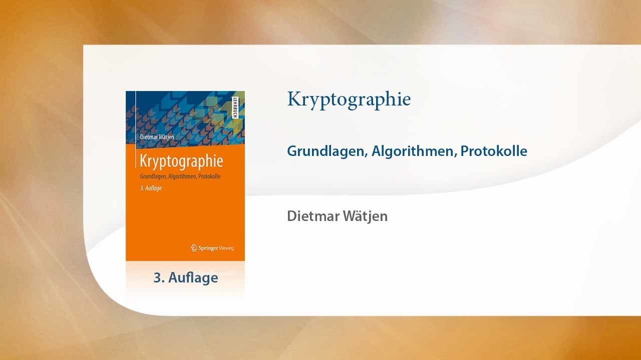 Einführung in die Kryptographie 📚