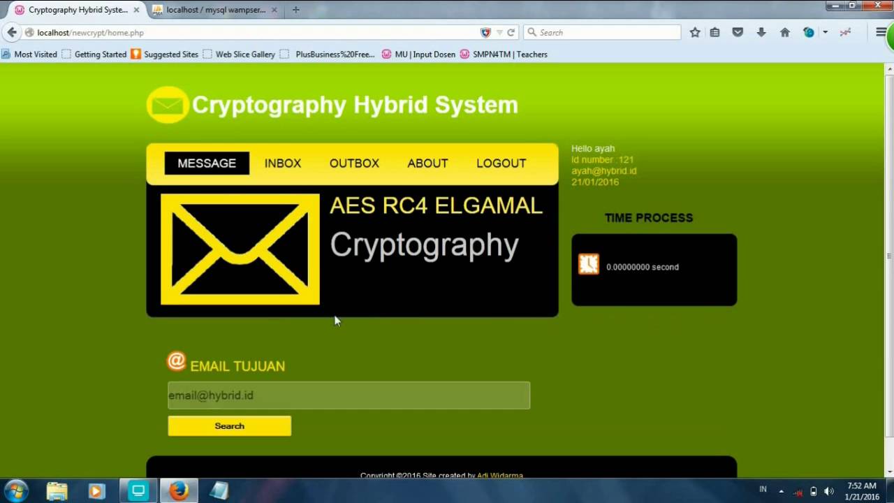 Cryptography Hybrid System Using AES, RC4, and El-Gamal