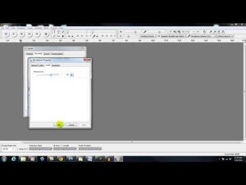 Free Audio Editing Recording Software, Audacity,  Part 2 Installing and Microphone Setup