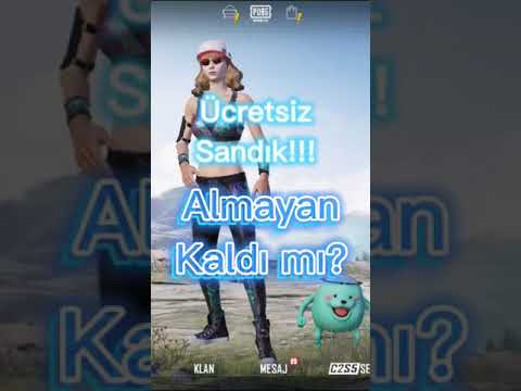 Pubg mobile ücretsiz sandık! 0 UC ✓ Almayan kaldı mı? #pubgmobile #shorts #keşfet #pubg