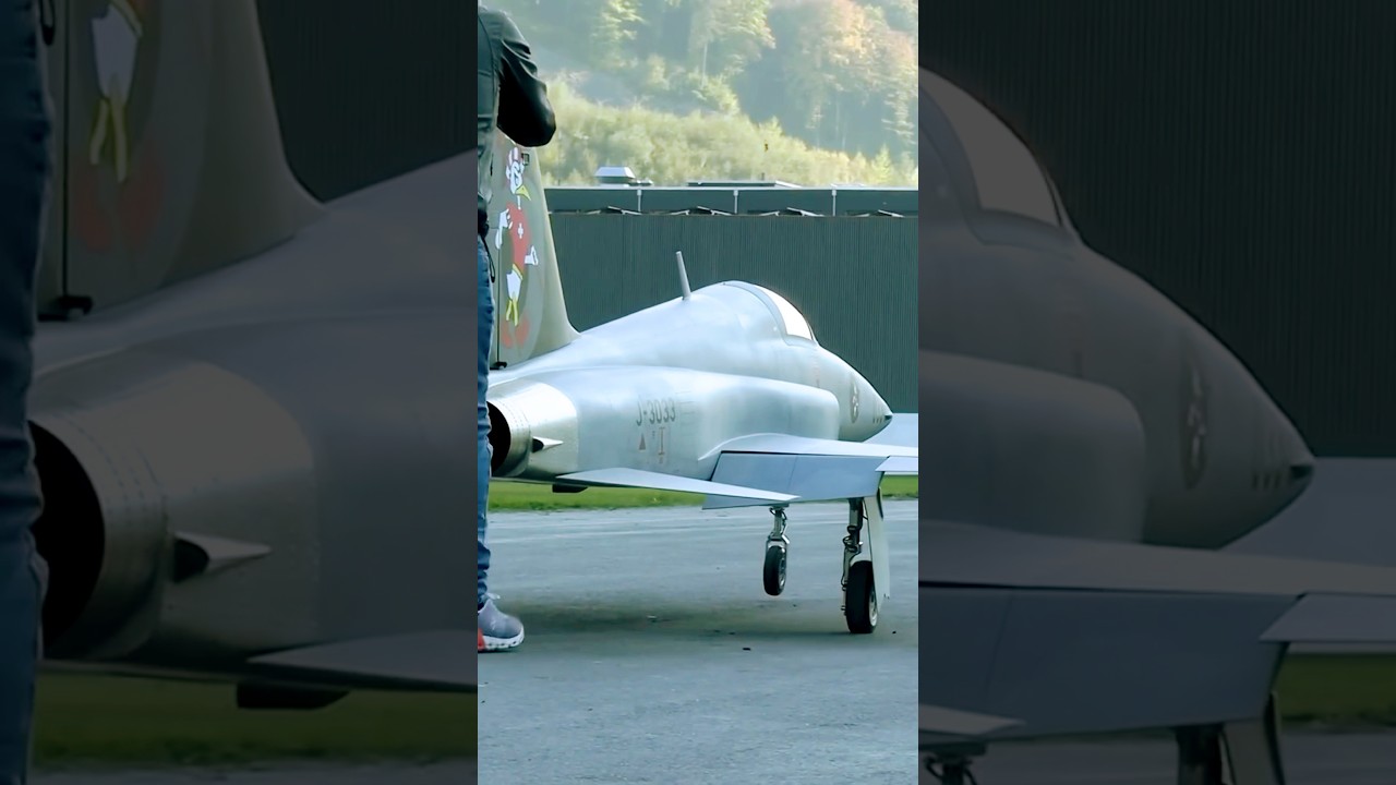 Massive F-5 RC Jet: A Detailed Masterpiece Worth as Much as a Car βοΈ