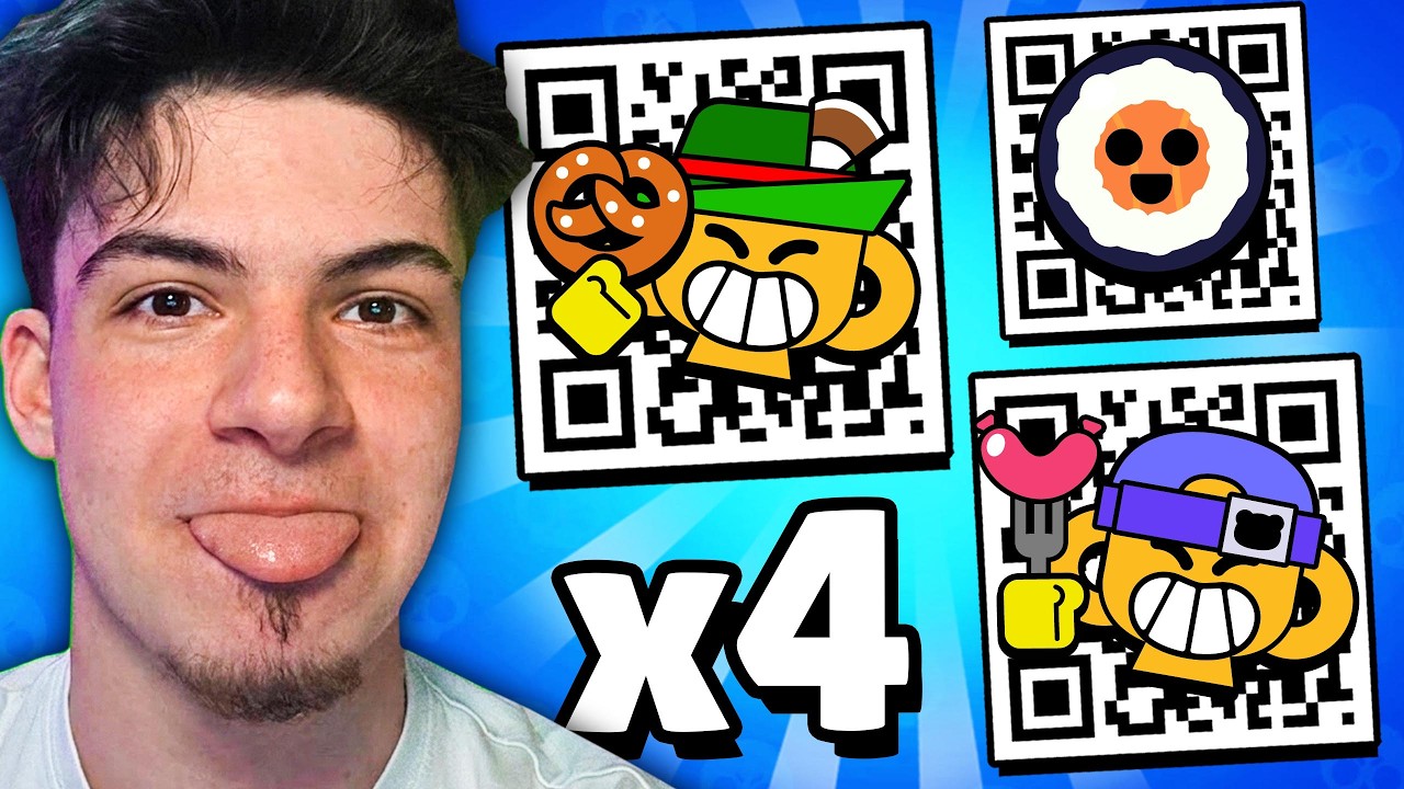 NEW QR CODE GIFT! 4x FREE REWARDS FOR EVERYONE IN BRAWL STARS!