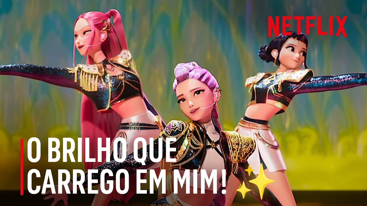BRILHO ✨ | Guerreiras do K-pop já disponível na Netflix Brasil!
