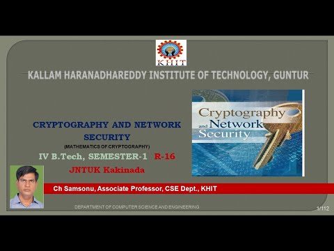 MATHEMATICS - GCD(CRYPTOGRAPHY AND NETWORK SECURITY)