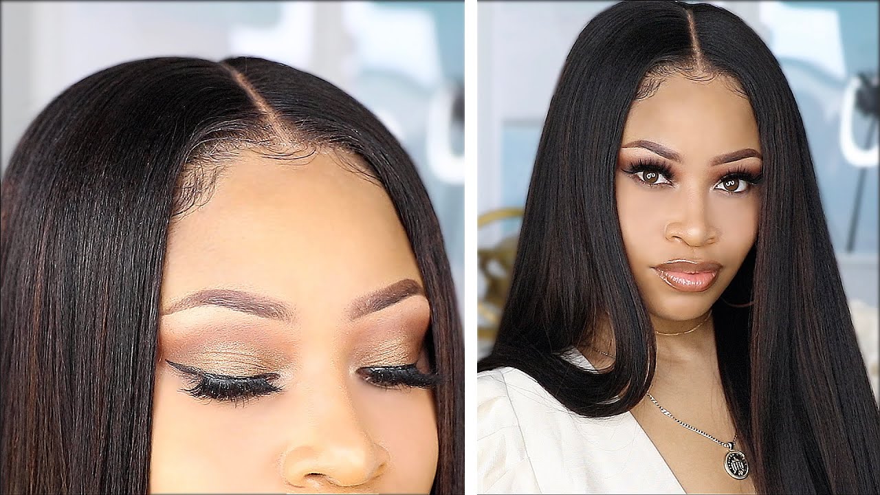 Beginner 5-Minute No-Glue Lace Wig Install 🚀