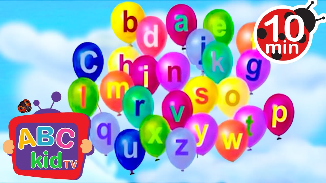 Fun ABC Balloon Party Song for Toddlers 🎈 | Nursery Rhymes & Animal Stories