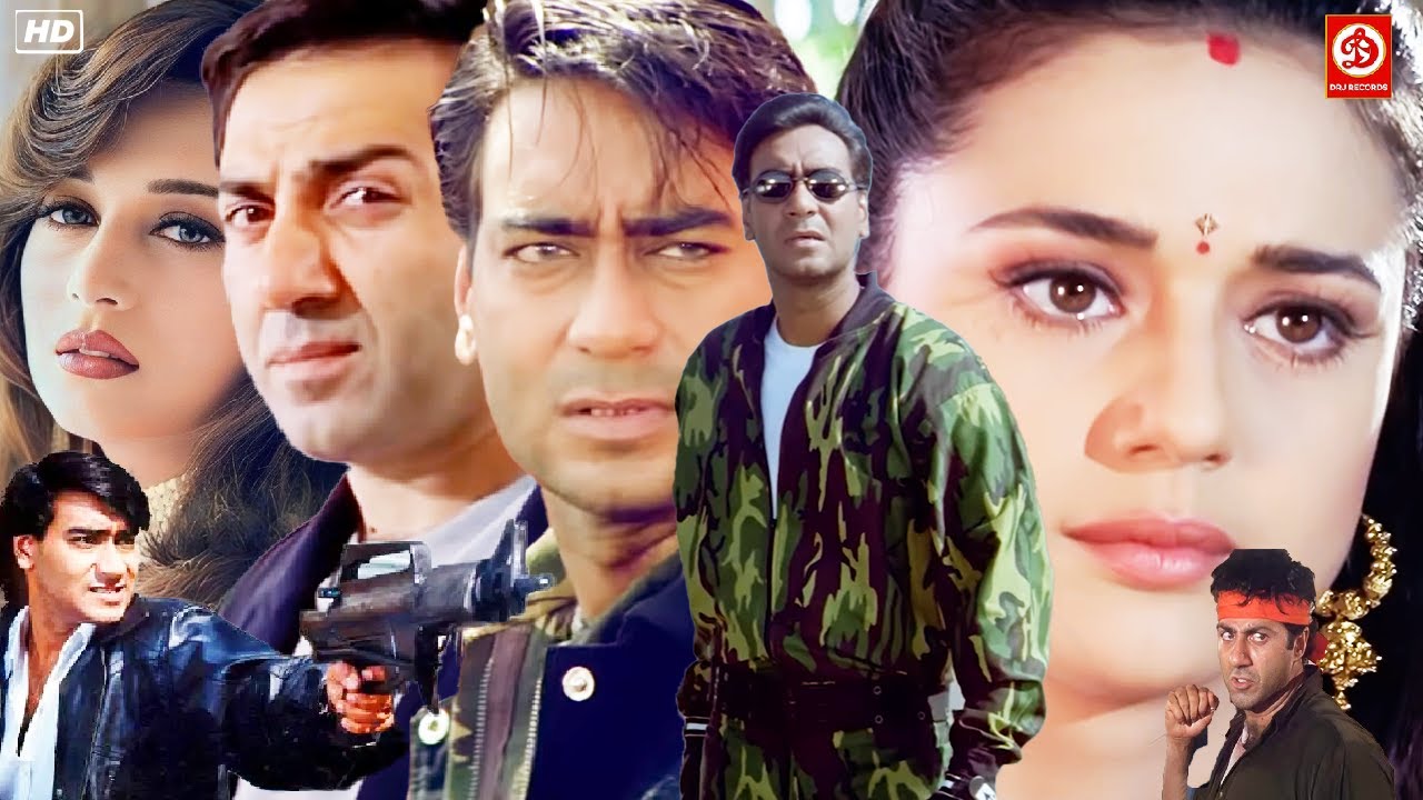 अजय देवगन, सनी देओल & माधुरी दीक्षित की धमाकेदार एक्शन मूवी Ajay Devgan, Sunny Deol Vs Madhuri Dixit