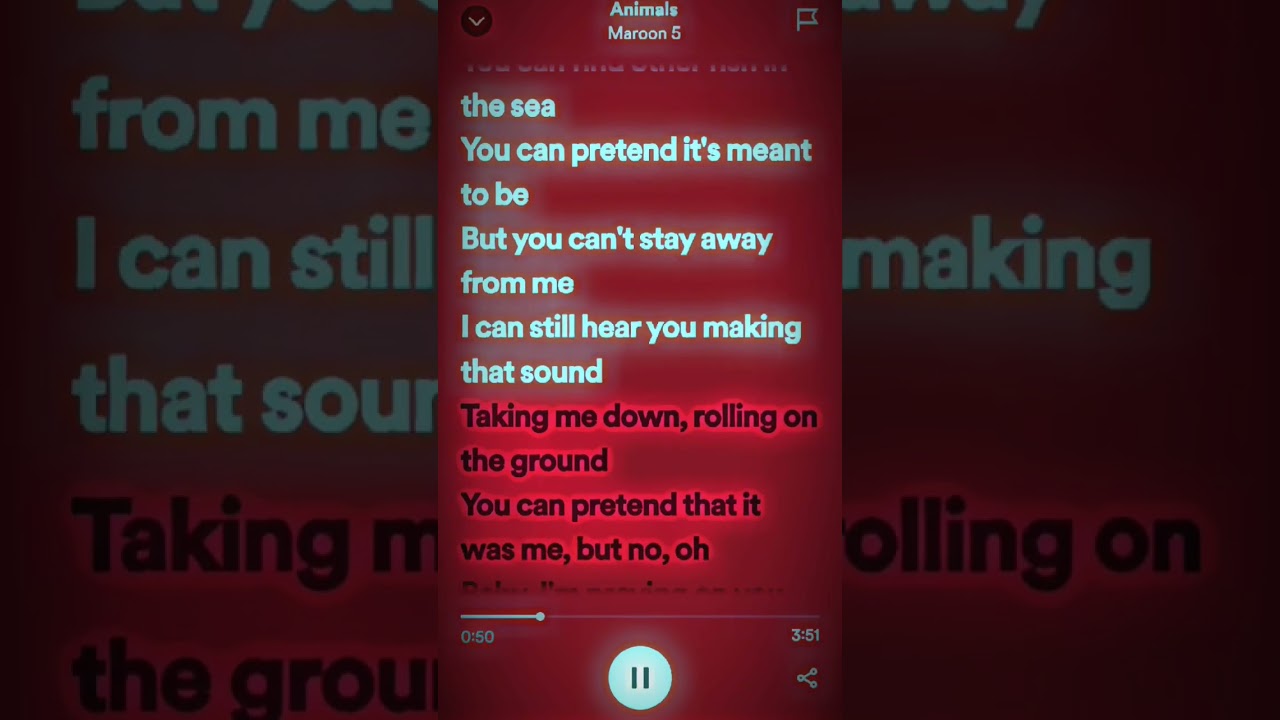 Maroon 5's 'Animals' - Lyrics & Music 🎶