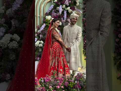 Darshan raval and Dharal Surelia💙🌸🧿. #darshanraval #dharalsurelia #ddwedding #dd #wedding #darsharal