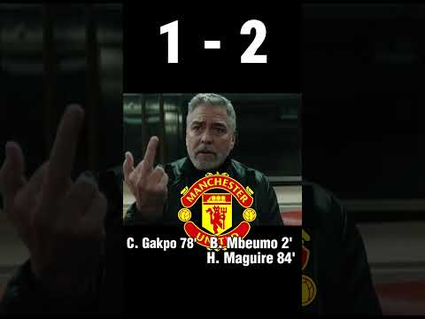 Premier League 25/26 Liverpool FC vs Manchester United 1-2 Goal and Highlights Meme