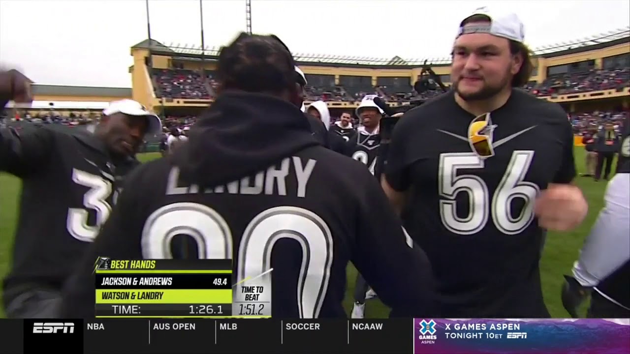 Jarvis Landry excels in 'Best Hands' challenge | 2020 Pro Bowl Skills Showdown