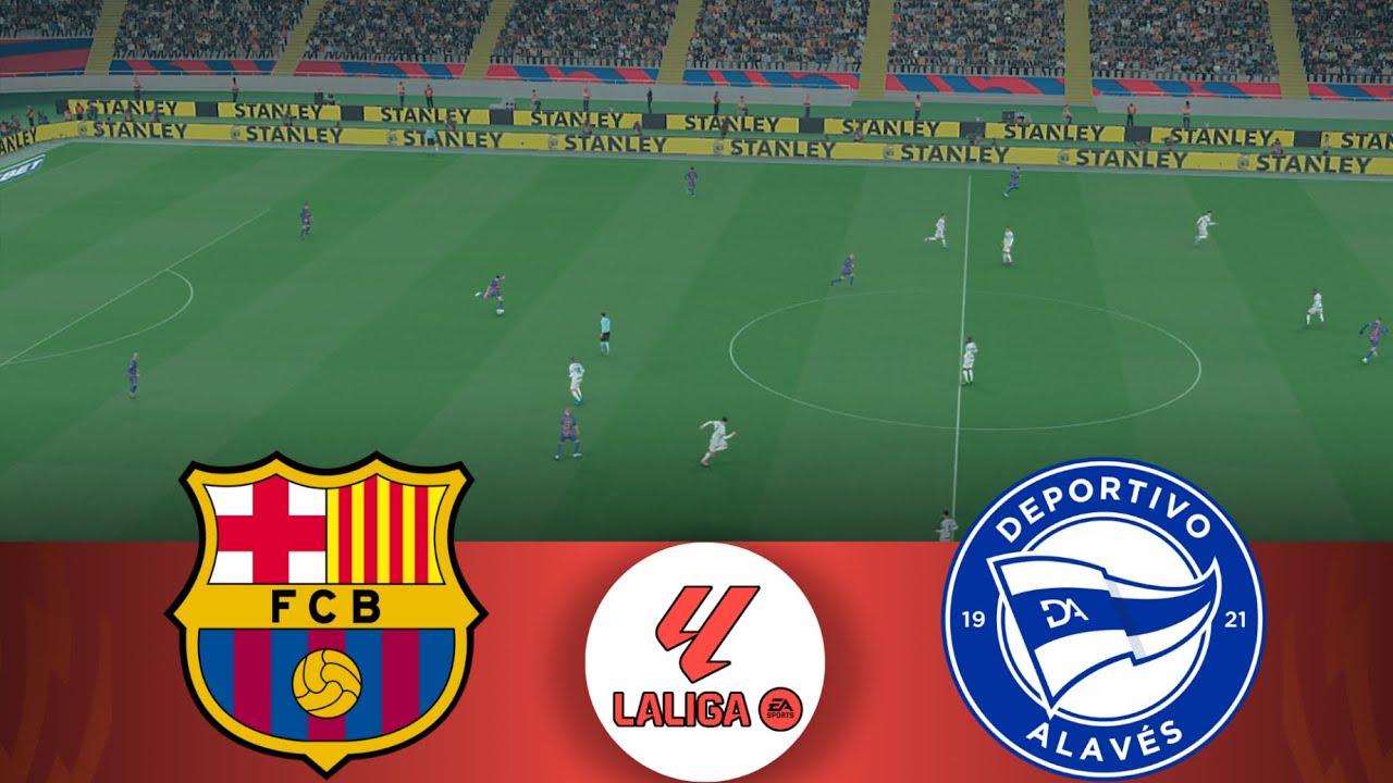 Barcelona vs Alaves | La Liga 2025/26 Virtual Match ⚽