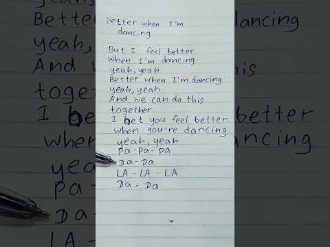 Better when I'm dancing lyrics #dance #music #song #lyrics #meghantrainor