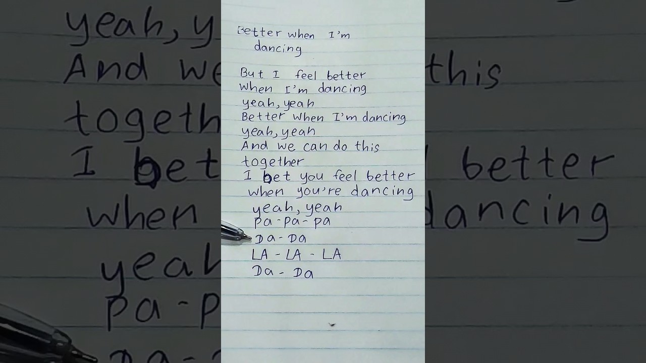 Better When I’m Dancing Lyrics 🎶 – Meghan Trainor's Upbeat Hit