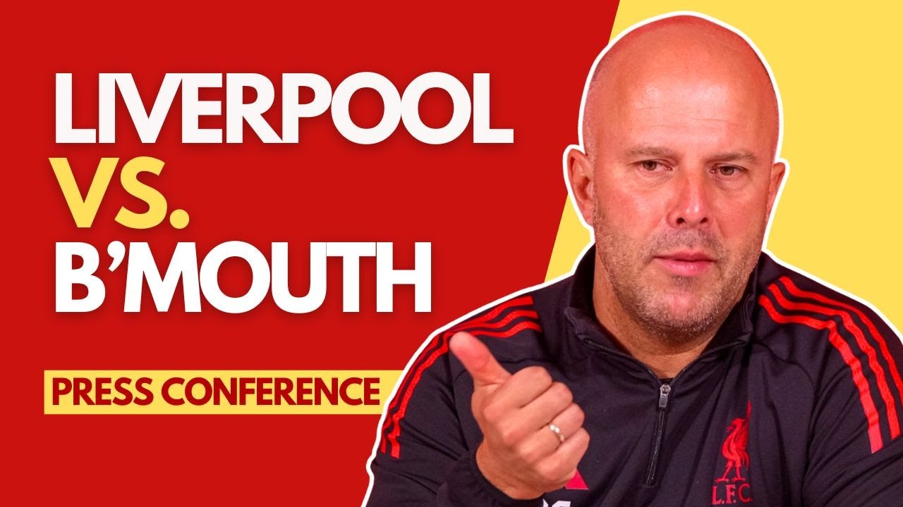 Liverpool vs Bournemouth | Arne Slot Pre-Match Press Conference 🎙️