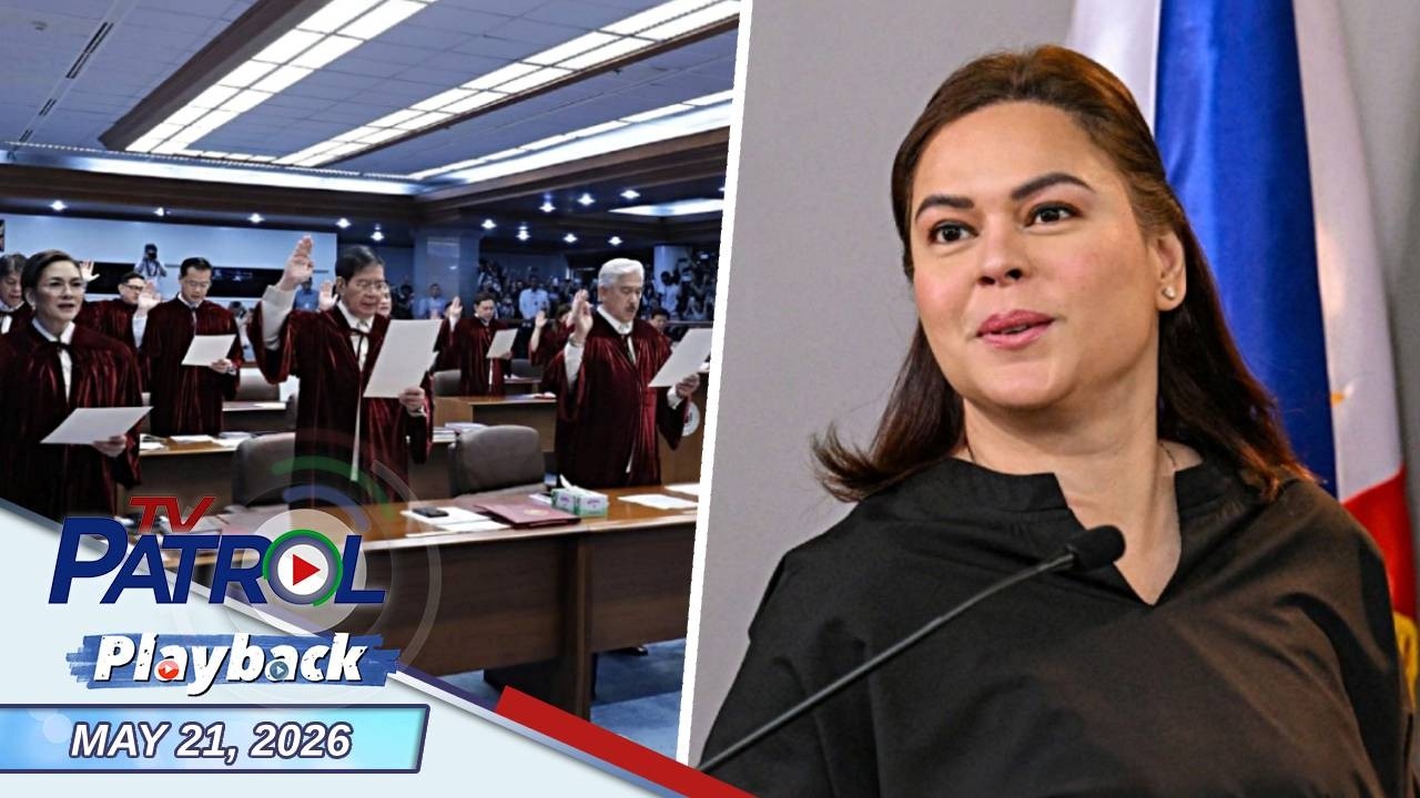 TV Patrol Playback | May 21, 2026
