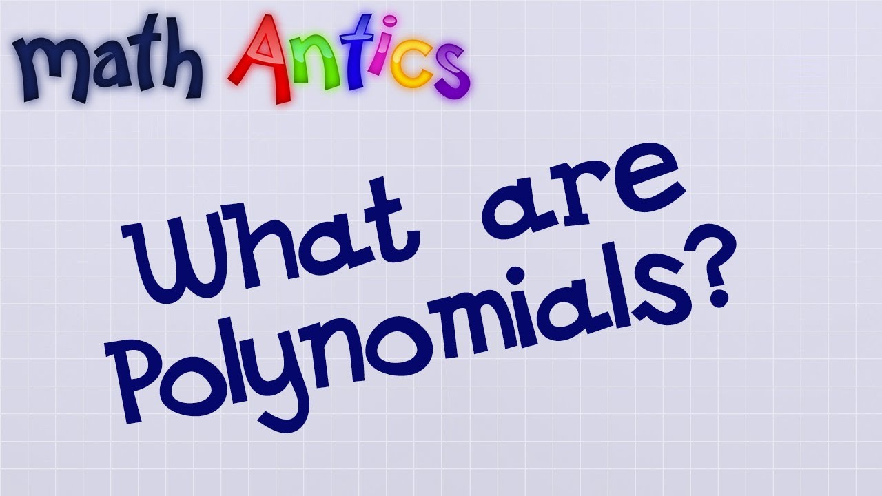 Algebra Made Simple: Understanding Polynomials 📚