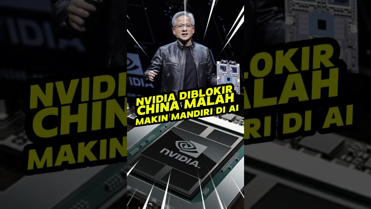 NVIDIA Diblokir, China Kian Mandiri di AI 🇨🇳