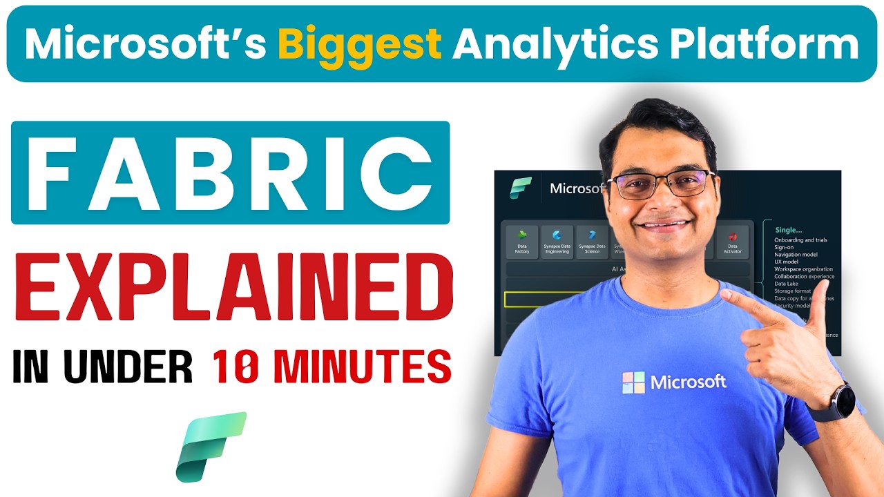 Microsoft Fabric Explained (in under 10 minutes)