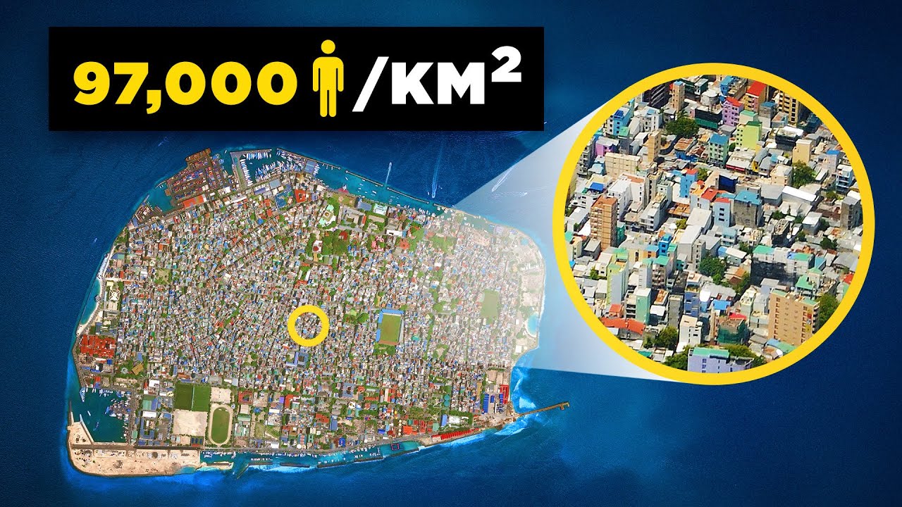 Most Overcrowded Island on Earth 🌍