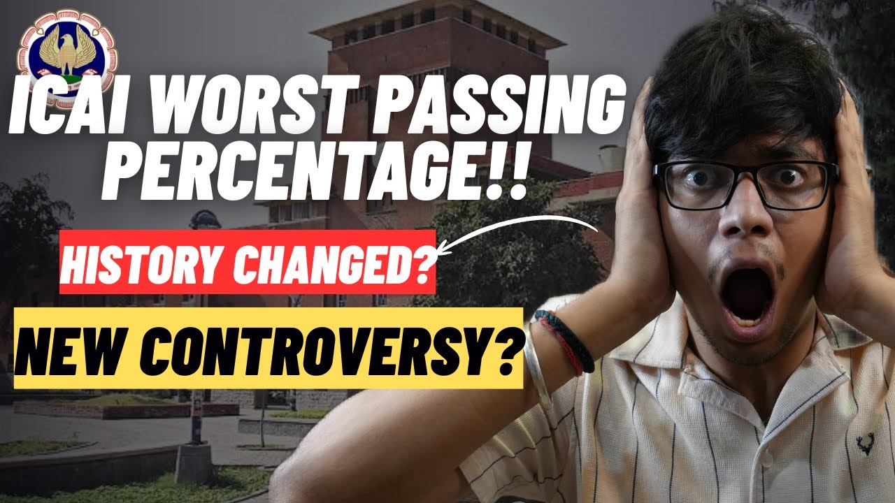 ICAI CA Exams 2025: Shocking Pass Rates & What It Means for You 😡