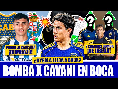 La decisión BOMBA que TOMÓ DYBALA! ► Boca VENDE a DELGADO x la CLAUSULA!? ► 2 cambios SORPRESA!