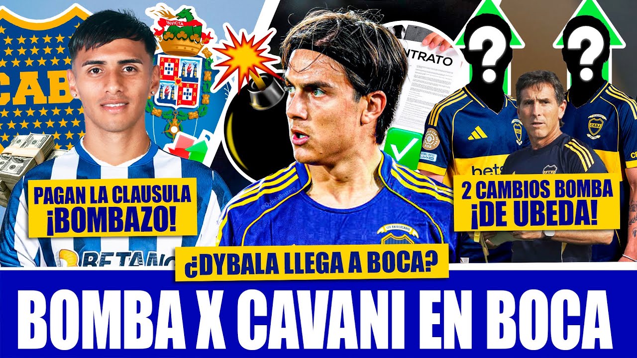 ¡Decisión Impactante de Dybala y Noticias Sorprendentes en Boca y Delgado! ⚽