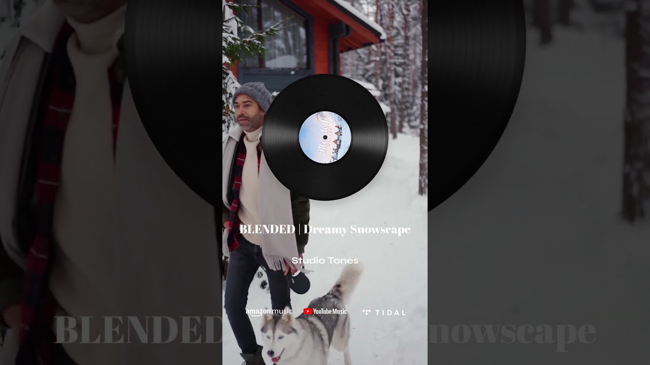 BLENDED | Dreamy Snowscape #peaceful #relax #music #easylisteningmusic