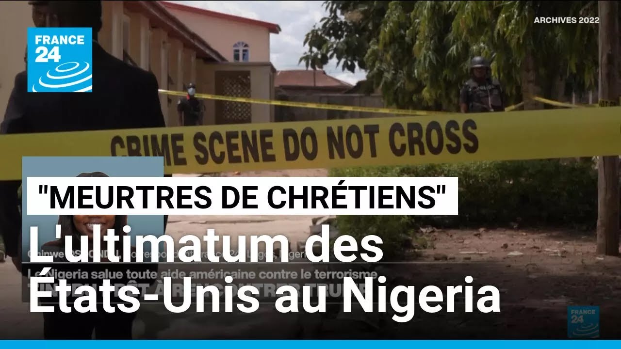 Donald Trump menace d'intervenir militairement au Nigeria face aux violences contre les chrétiens ⚠️