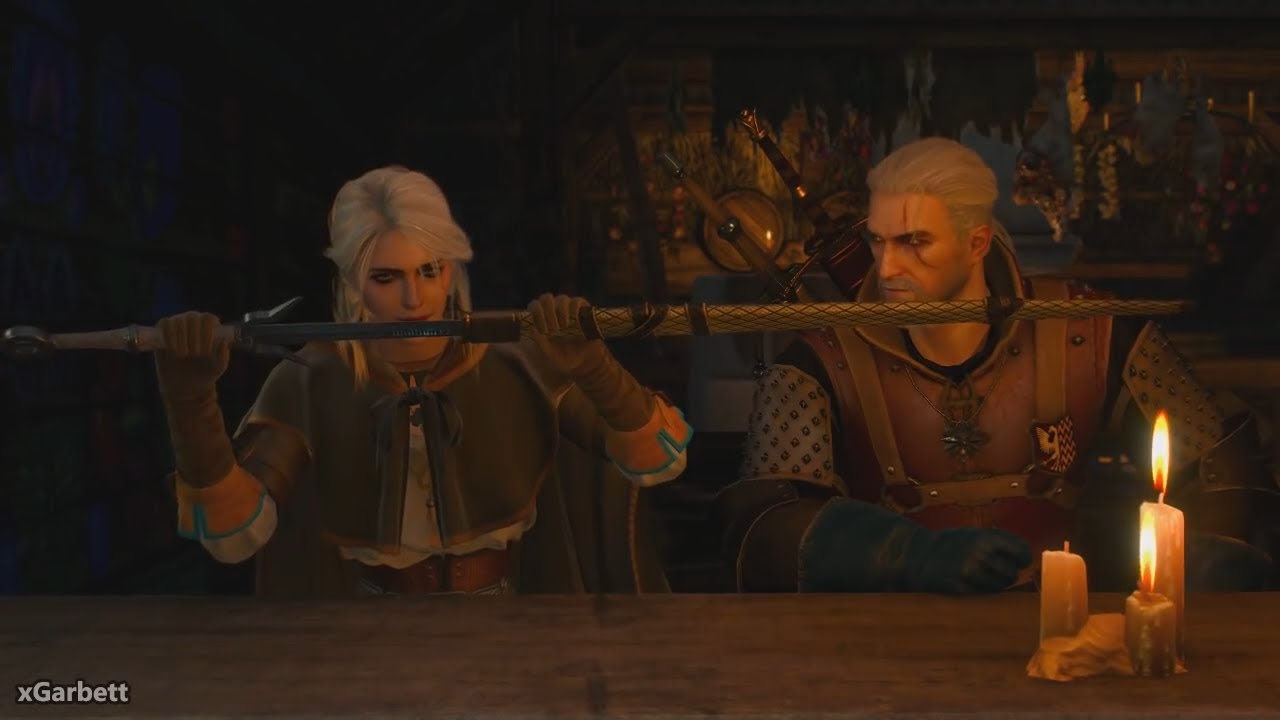 The Witcher 3: Ciri Becomes a Witcher Ending 🌟
