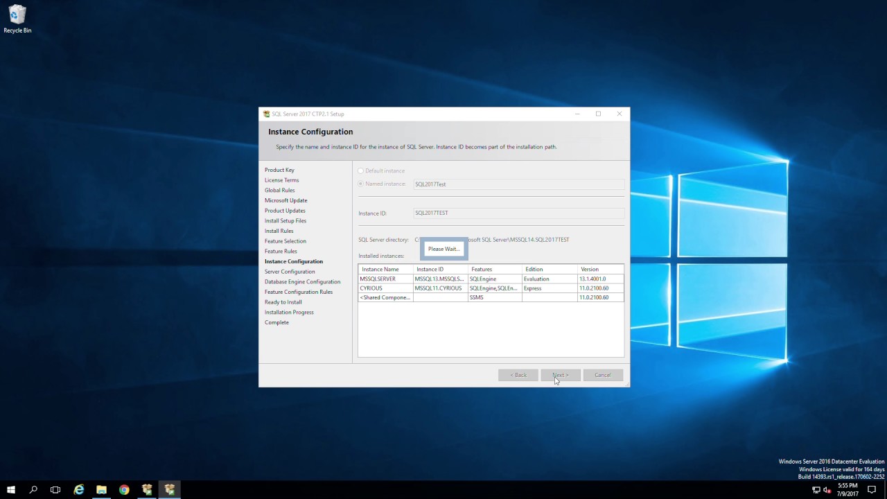 Download & Install SQL Server 2017 Free Trial