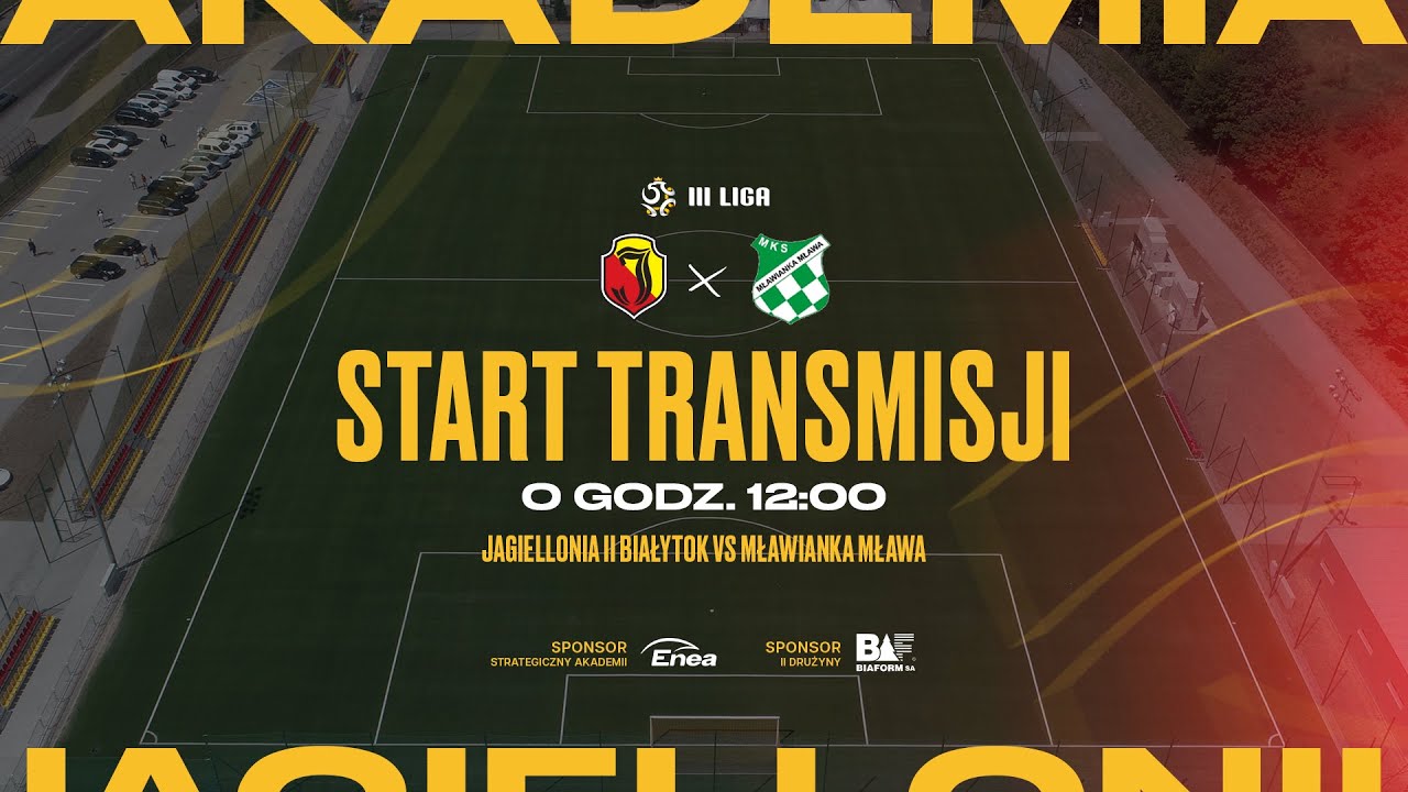 Jagiellonia II Białystok vs Mławianka Mława ⚽