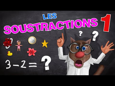 Foufou - Apprendre et comprendre les Soustractions/Understand the Subtractions (Serie01) 4k