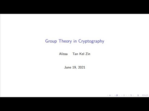 Learn2Learn: Group Theory in Cryptography